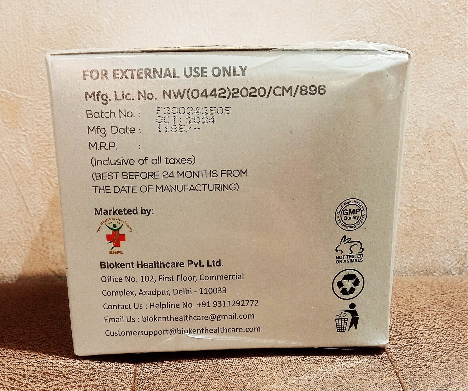 Floliblis hair and sclap mask